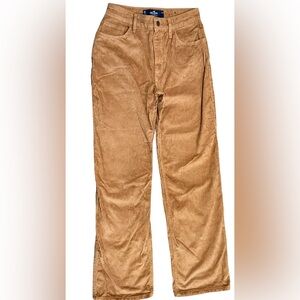 Hollister Corduroy Ankle Pants | W24 0R‎ High-Rise Dad Fit Chino Style